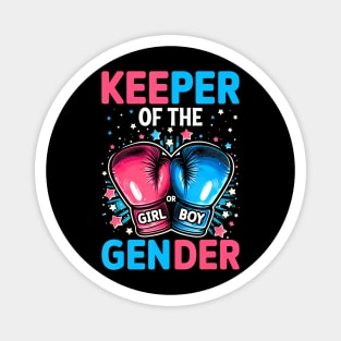 Gender Reveal Keeper Of Gender Boxing Magnet